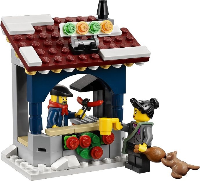 Actual product image LEGO Creator Winter Village Market (10235)