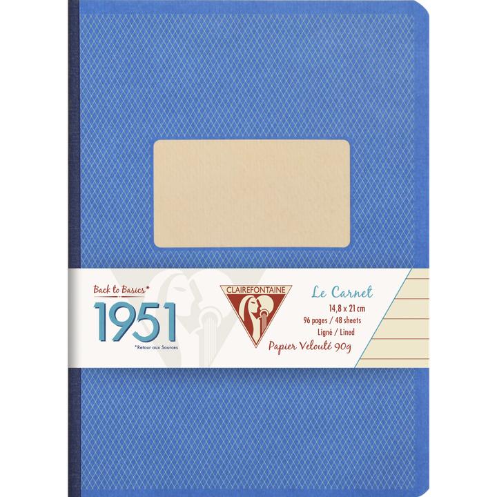 Actual product image Clairefontaine 1951 - Back to Basics (A5, Lined, No binding)