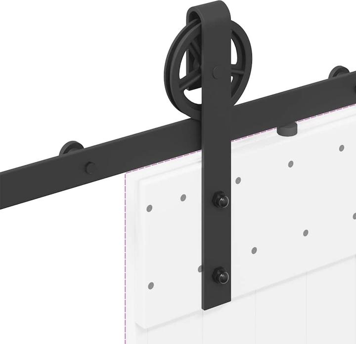 Produktbild VidaXL Schiebetürbeschlag-Set 183 cm