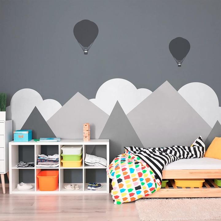 Image du produit DigitalhenDesign Adesivo Murale Montagna Scandinava (120 x 160 cm)