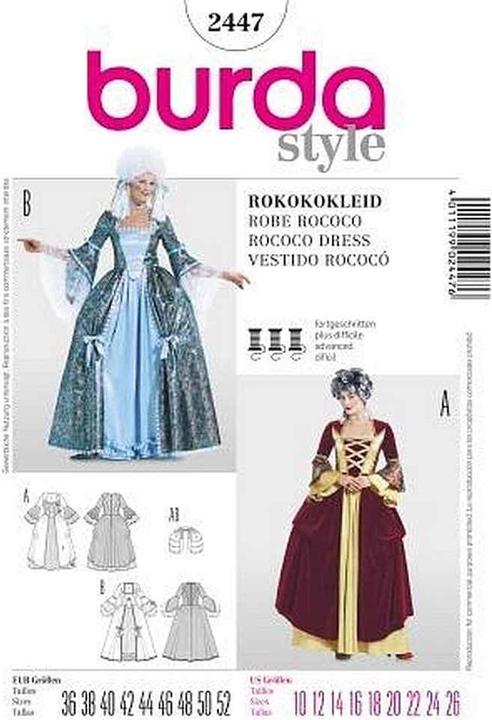 Produktbild Schnittmuster Rokoko-Kleid