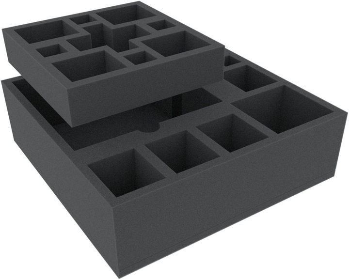 Produktbild Feldherr AF27SET - Schaumstoff-Set für Villen des Wahnsinns (2. Edition): Grauenvolle Reisen, Brettspielbox