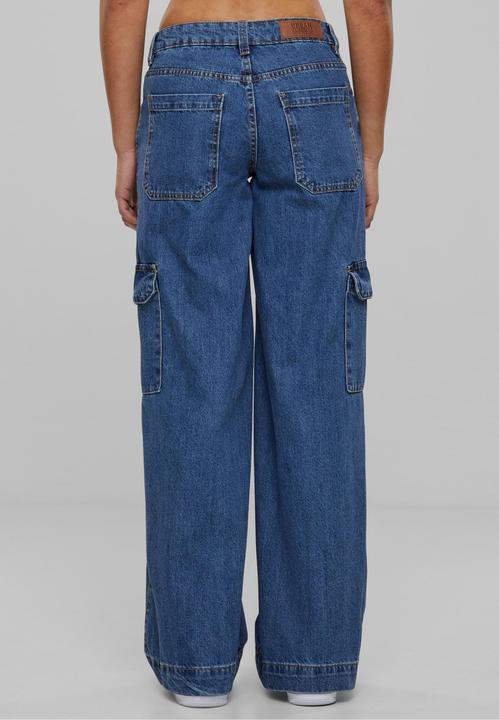 Produktbild Urban Classics Ladies Low Waist Cargo Denim (27)