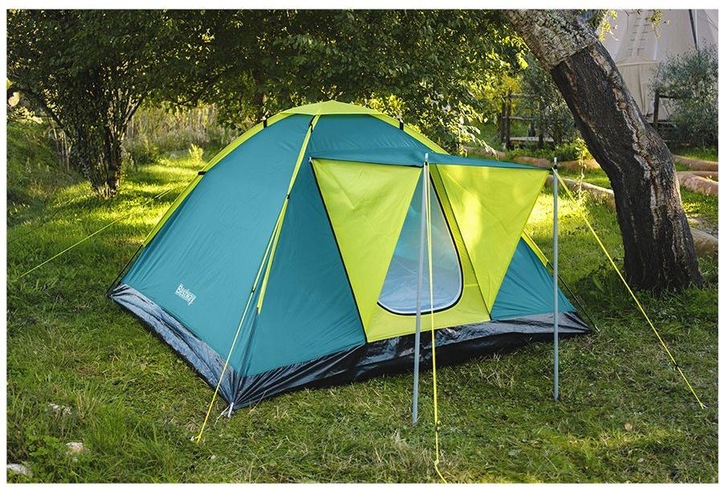 Produktbild Bestway 3-Personen-Zelt Cool Ground 3 210 x 210 x 120 cm (Kuppelzelt, 2.76 kg, 3 Personen)