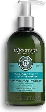 Actual product image L'Occitane Purifying Freshness Conditioner Detangling and Moisturizing (500 ml)