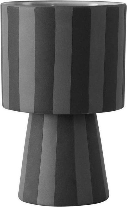 Oyoy Schale Toppu Pot Black/Grey (1 x, Ø 10 x 15 cm)