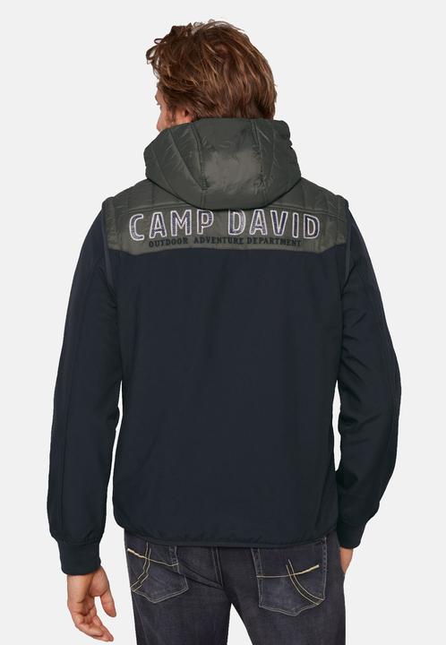 Image du produit Camp David Jacke halb Stepp- und Softshelljacke (S)