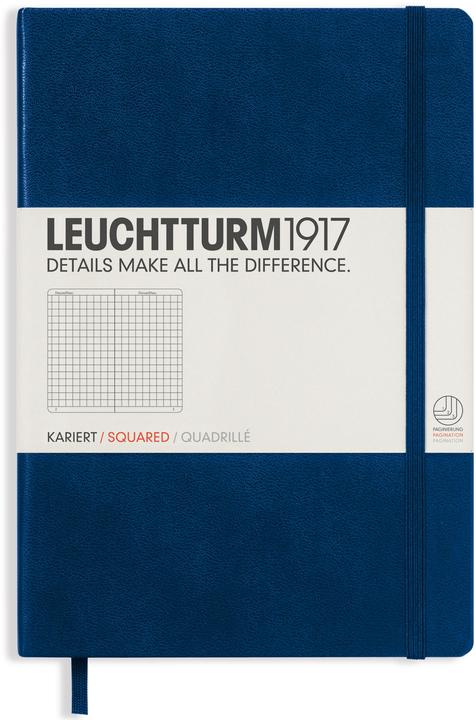 Actual product image Leuchtturm1917 Notebook (A5, Checked, Hardcover)