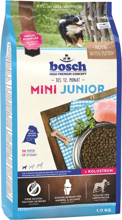 Actual product image Bosch Petfood Dry food Mini Junior (Junior, 1 pcs., 1000 g)
