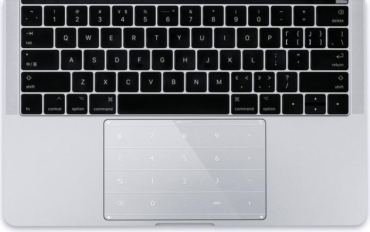 Actual product image Luckey Tech Nums touchpad number pad Macbook Pro 15"