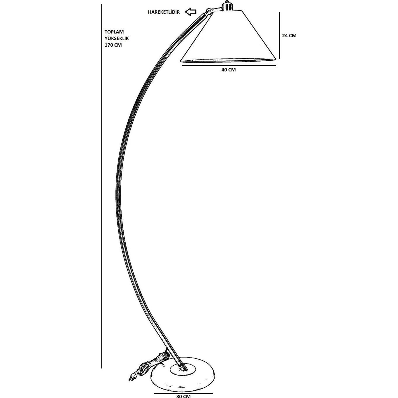 Thumbnail - Opviq, Stehlampe, Julius (E27)