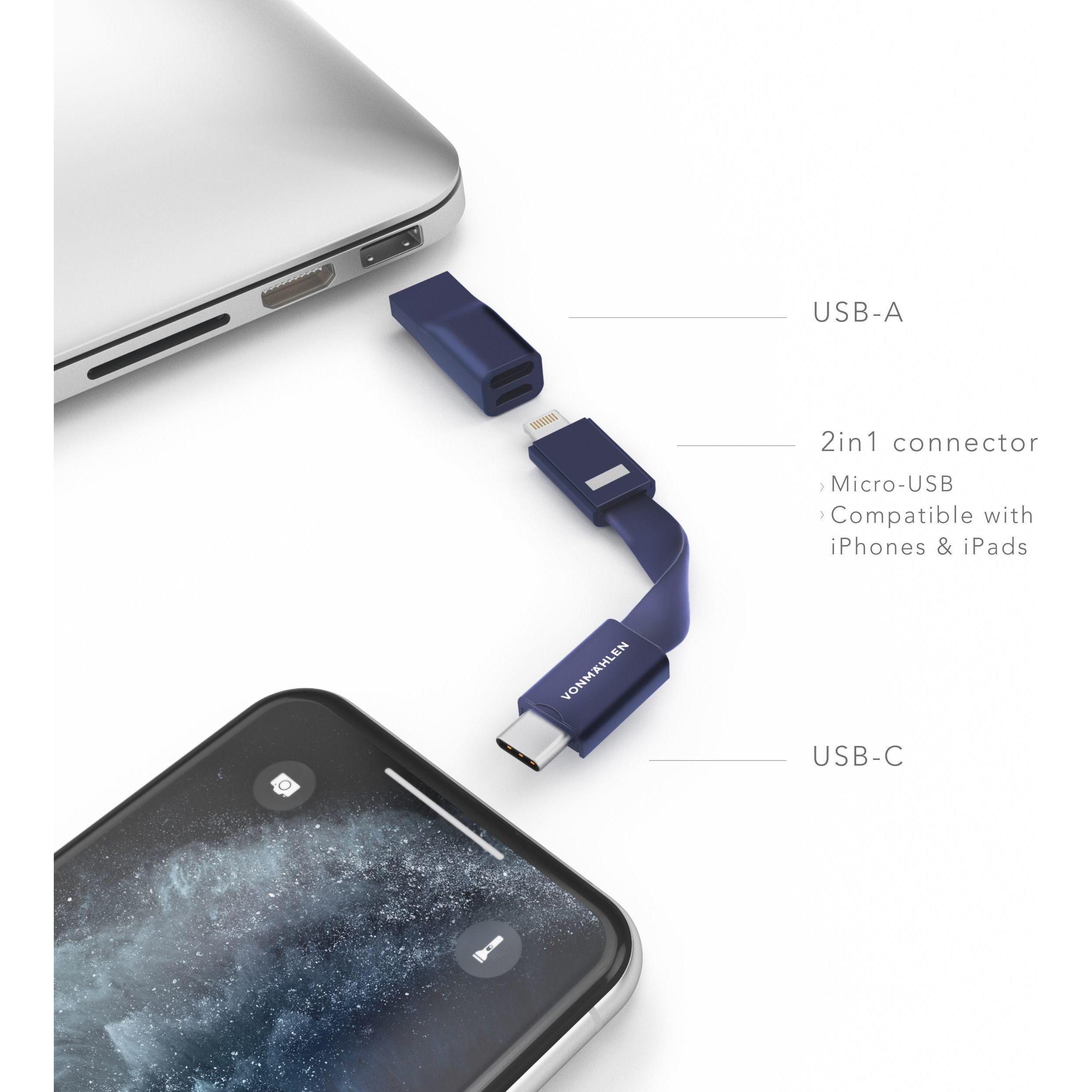 Thumbnail - Vonmählen High Five ABS (USB 2.0), USB Kabel