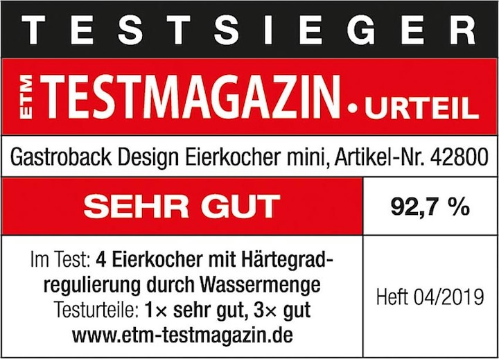Actual product image Gastroback Design Mini (EU plug)