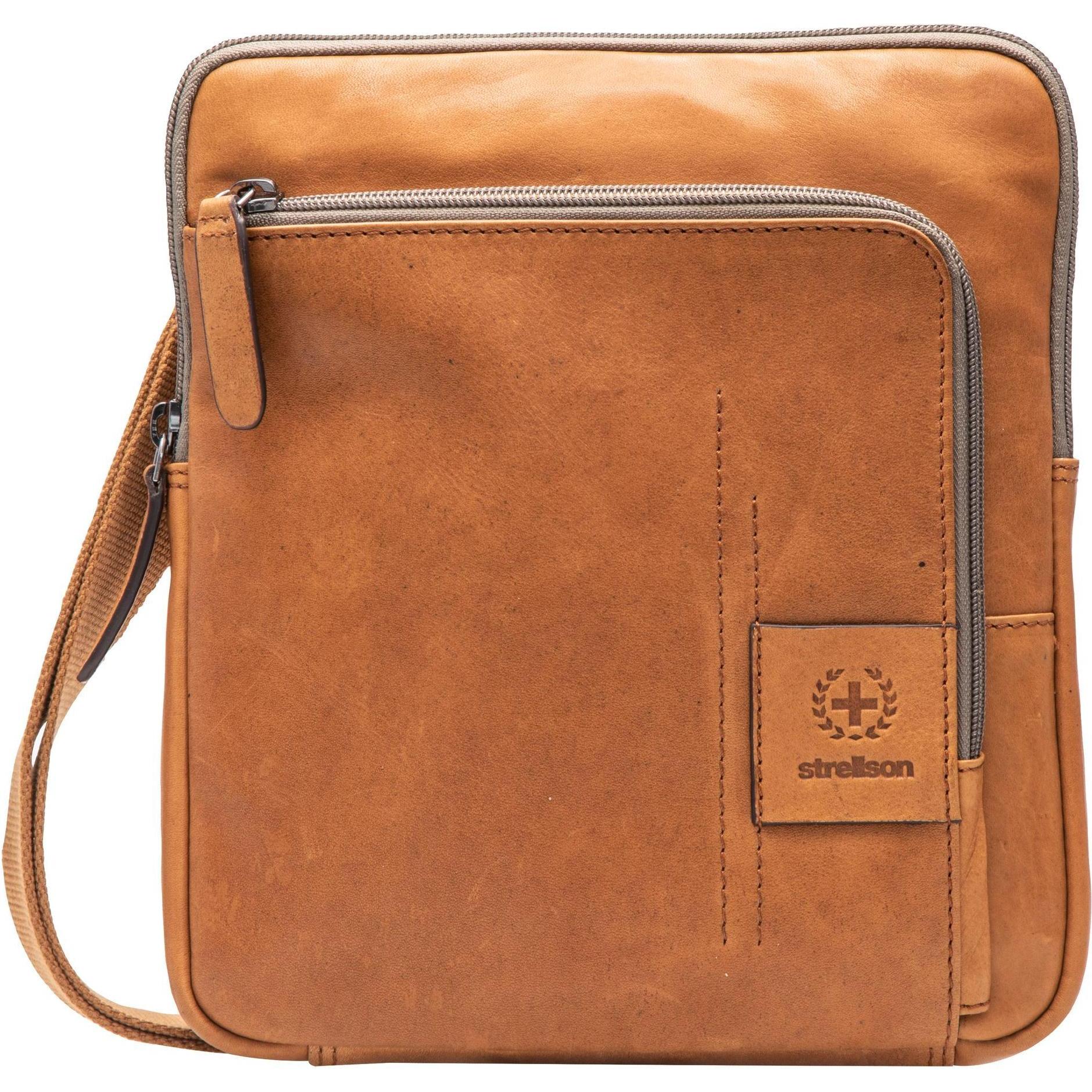 Strellson, Handtasche, Umhängetasche Hyde Park ShoulderBag XSVZ, Braun