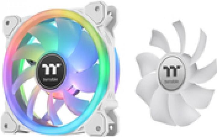 Actual product image Thermaltake TT SWAFAN 12 RGB Radiator Fan 3er wh CL-F145-PL12SW-A (120 mm, 3 x)