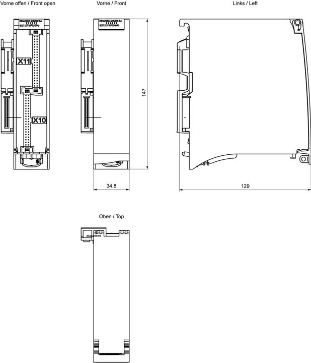 Produktbild Siemens SIEM Digitaleingabemodul