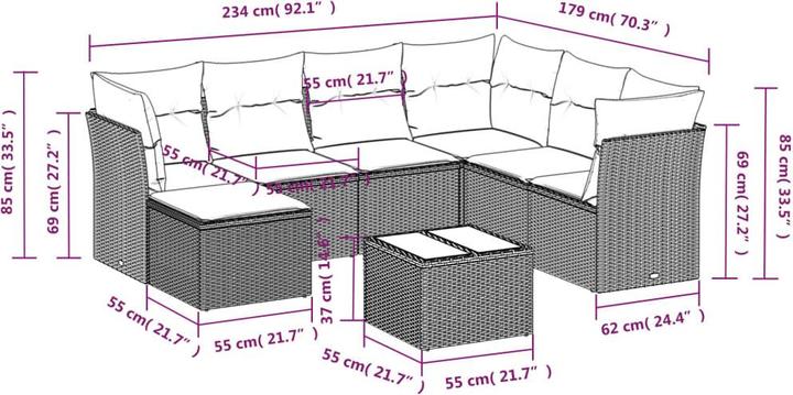 Produktbild vidaXL Moritz