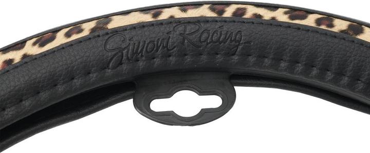 Actual product image Simoni Racing Steering wheel cover Leopard