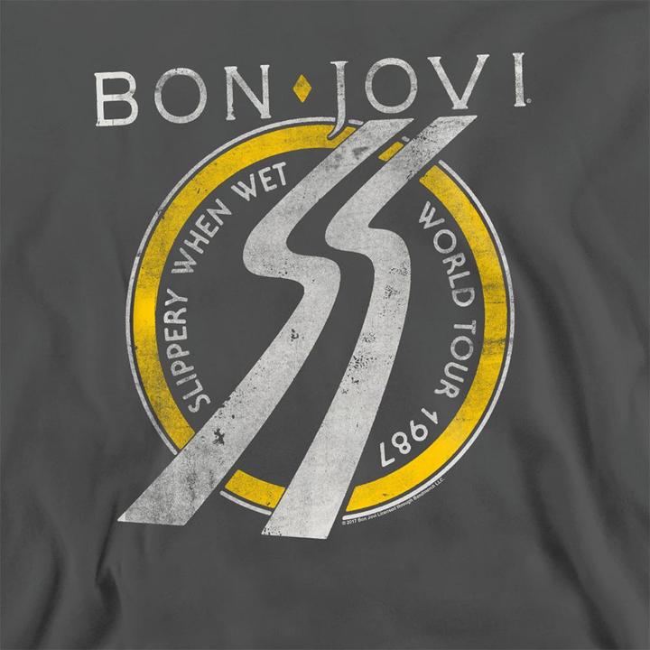 Produktbild Bon Jovi Slippery When Wet World Tour Sweatshirt (S)