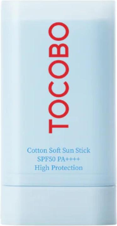Actual product image Tocobo Cotton Soft Sun Stick (Sun cream face, SPF 50+, 19 g)