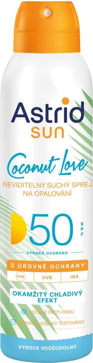 Astrid Invisible dry spray for tanning SPF 50 Sun 150 ml (Sonnenspray, SPF 50, 150 ml)