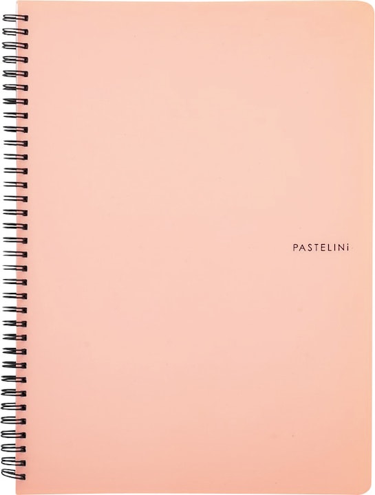 Produktbild Pastelini Spiralbuch (A4, Liniert, Harter Einband)