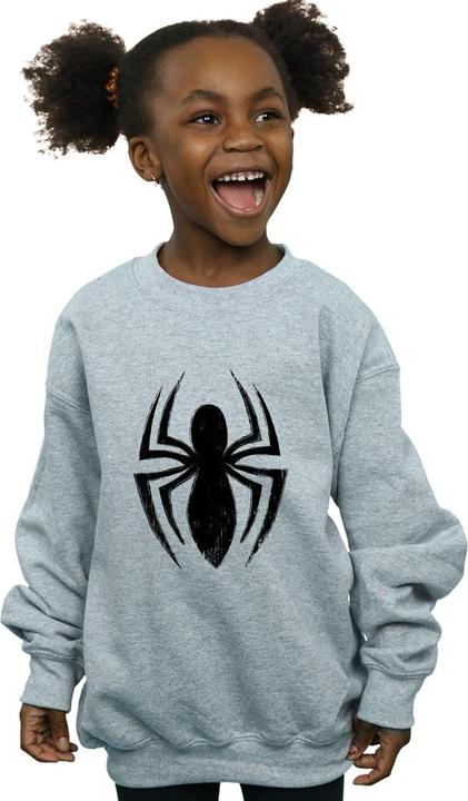 Produktbild SpiderMan Ultimate Spider Logo Sweatshirt Mädchen (152, 158)