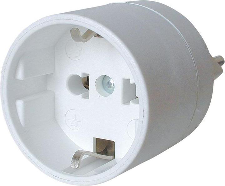 Image du produit Elbro Fiche d'adaptation T12/Euro-USA blanc