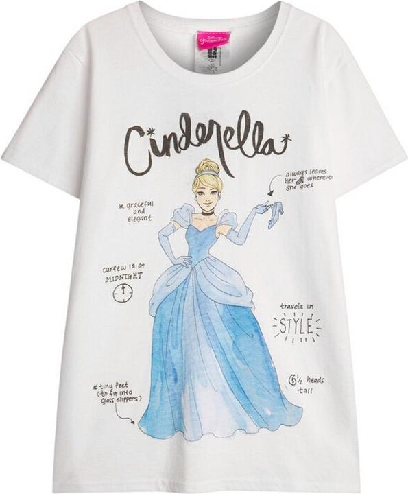 Actual product image Disney Girls Short-Sleeved T-Shirt (128)