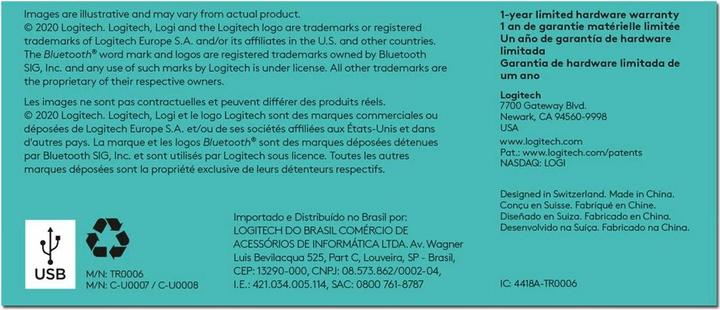 Actual product image Logitech Ergo M575 (Wireless)