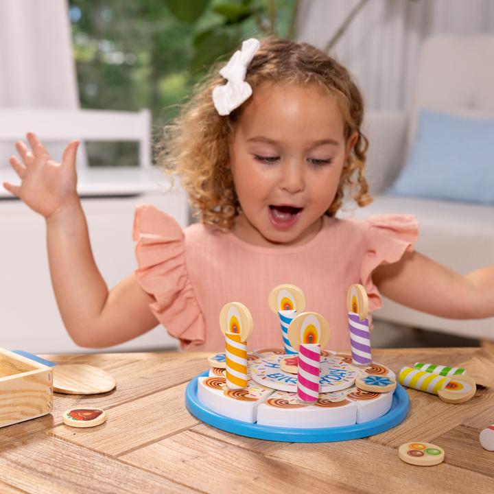 Image du produit Spin Master Melissa & Doug - Holz Geburtstagskuchen