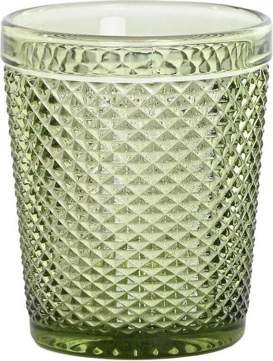 DKD Home Decor Gläserset Mit Relief 240 ml (6 Stück) (0.24 l, 6x)