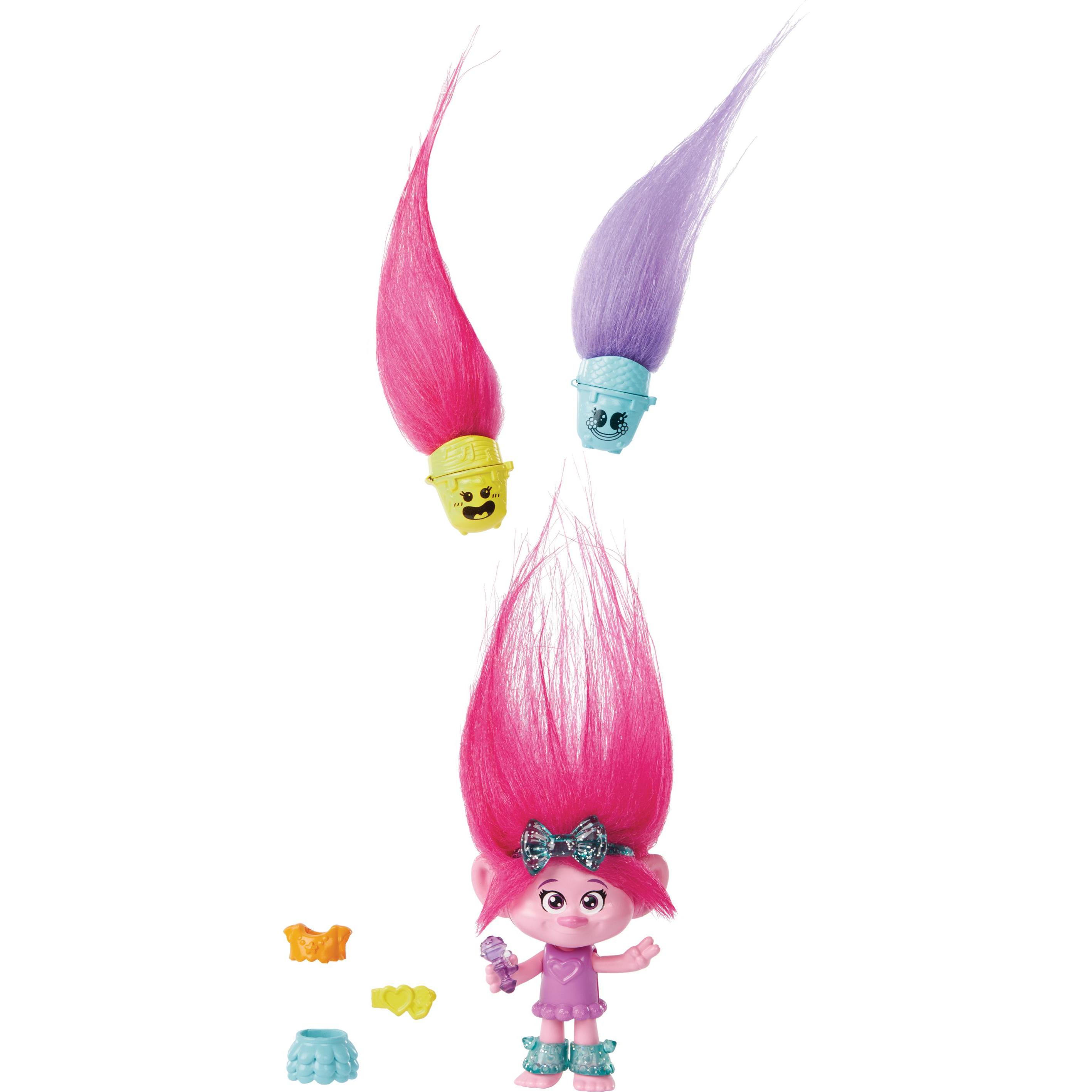 Mattel Trolls Haarige Überraschungen Poppy