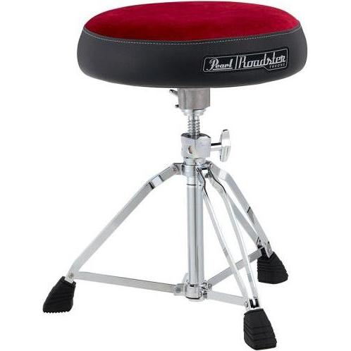 Thumbnail - Pearl Schlagzeughocker D-1500RST Roadster Rot mit Schlagzeugstöcken, Zubehör Instrumente, Rot