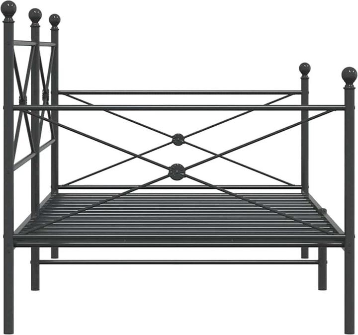 Produktbild vidaXL ausziehbares Tagesbett (100 x 200 cm)