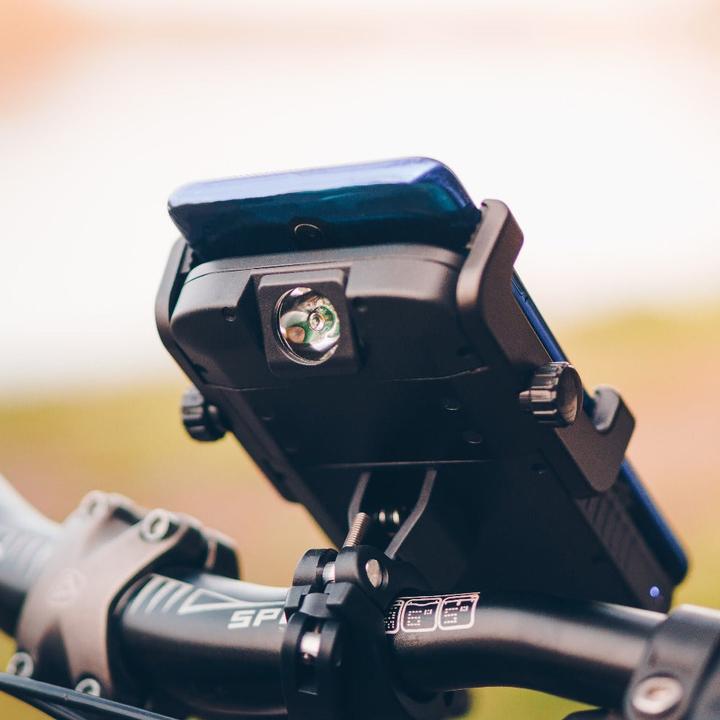 Image du produit Sunslice Wiederaufladbare Fahrrad-Telefonhalterung "Cyclotron 5000mAh"