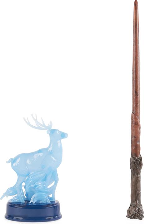 Spin Master Wizarding World Harry Potter - Harry Potter Interactive Wand with Patronus Figure, Light-