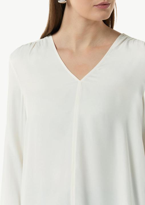 Produktbild Comma Bluse Viskosebluse mit V-Ausschnitt (34)