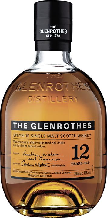 Produktbild Glenrothes 12 Years Old Single Malt Scotch Whisky (Single Malt, Scotch Whisky, 1 x 70 cl)
