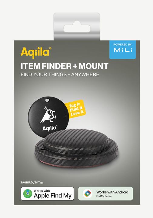 Immagine prodotto Aqiila - Tagbird - Item Finder + Mount (1-pack) (Android, iOS)