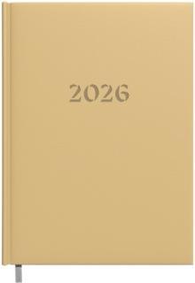 Produktbild Timer Planning notebook calendar 2025 A5 beige (A5)