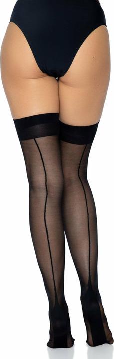 Immagine prodotto Leg Avenue Calze A Contrasto Con Tacco Cubano Taglia Unica (Taglia unica)