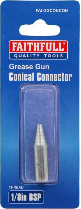 Actual product image Faithfull Grease Gun Conical Connector