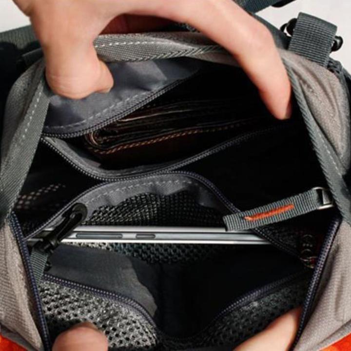 Immagine prodotto Hermex Bauchtasche mit Schultergurten Schultertasche Hüfttasche Umhängetasche