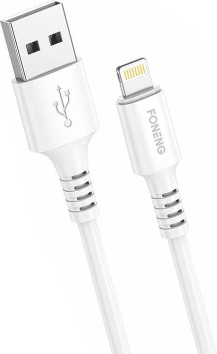 Foneng Cavo da USB a Lightning, x85 iPhone 3A Quick Charge, 1m (bianco) (1 m)