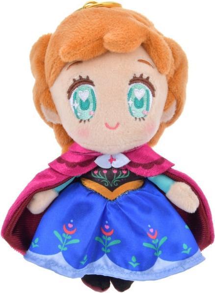 Actual product image Disney Anna plush keyring pendant