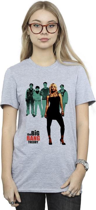 Produktbild Dam Penny Stehend Baumwolle Boyfriend TShirt (3XL)