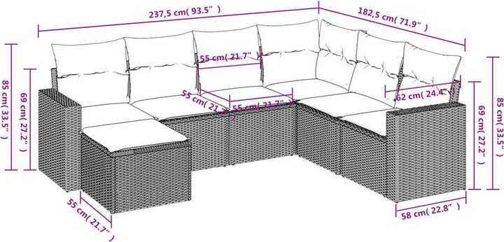 Produktbild vidaXL Houston