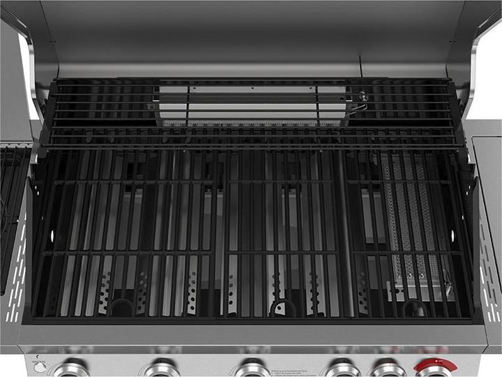 Image du produit Mr. Grill Gasgrill Expert 6 Brenner + Seitenbrenner Edelstahl (25 kW)