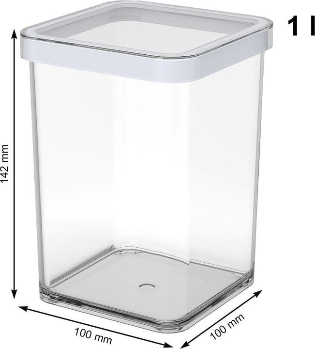 Actual product image Rotho Loft storage tin set